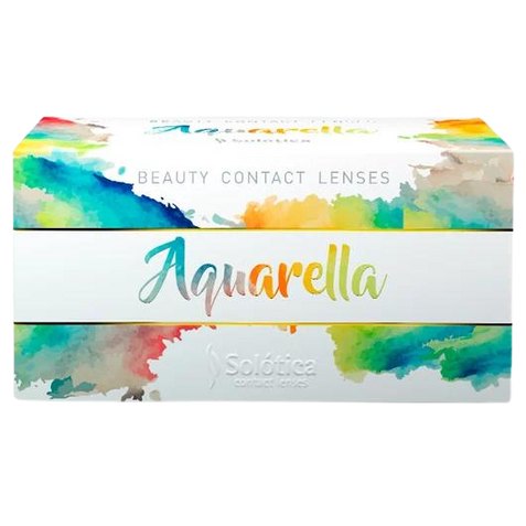 Lente De Contato Aquarela