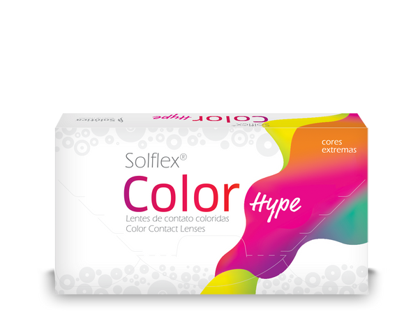 Lente De Contato Solflex Color hype